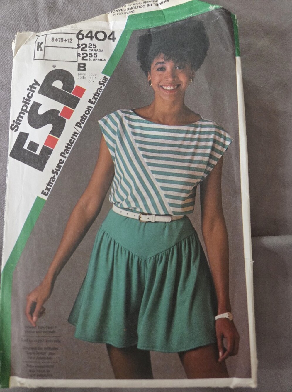 Simplicity ESP 6404 Sewing Pattern